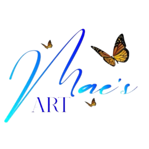 Mae's Art Studio & Gallery logo